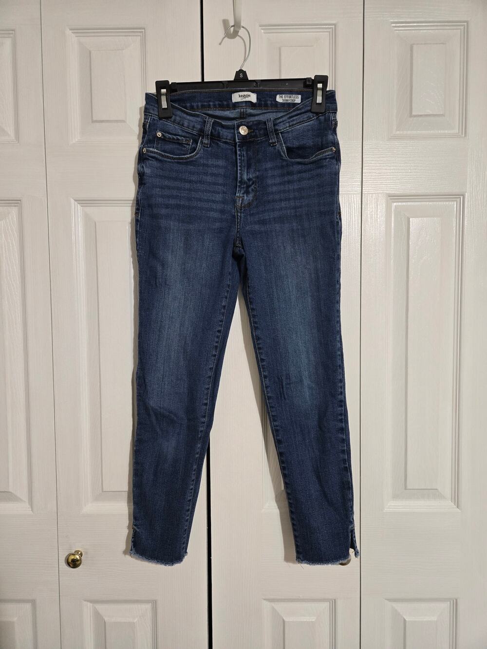 Kensie jeans size 4/27 women's the effortless skinny crop jeans